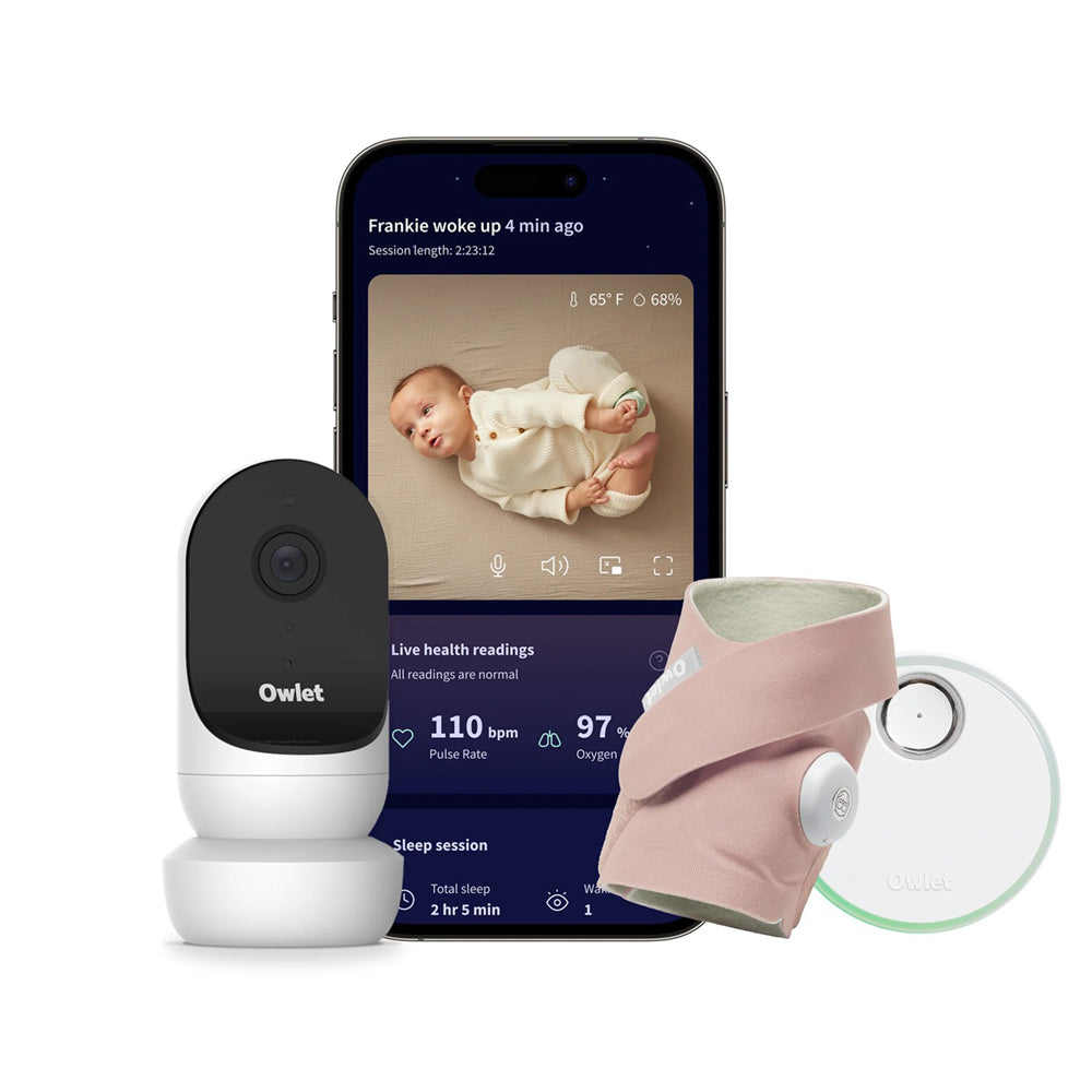 Owlet Dream Sock and Cam 2 Smart Baby Monitor Duo
