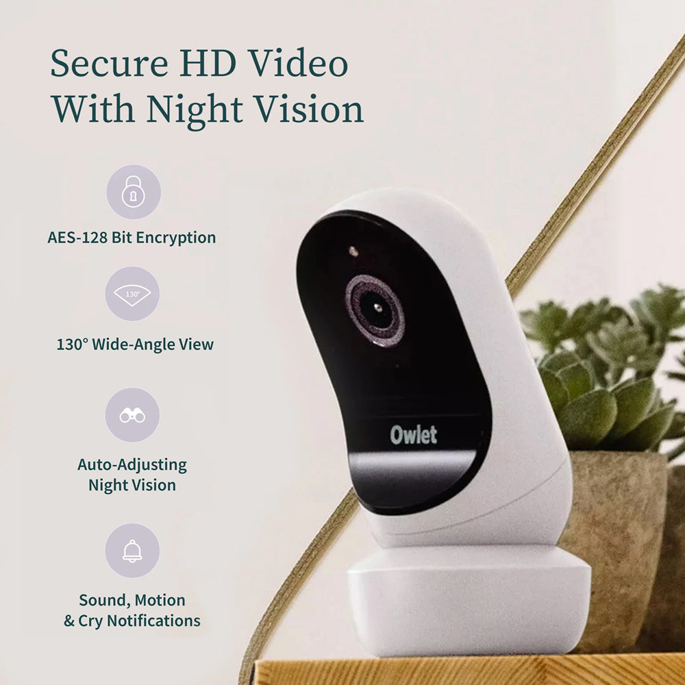 Owlet Dream Sock and Cam 2 Smart Baby Monitor Duo