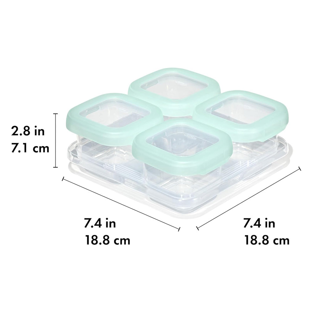 OXO Tot Baby Blocks Freezer Storage Containers 180ml