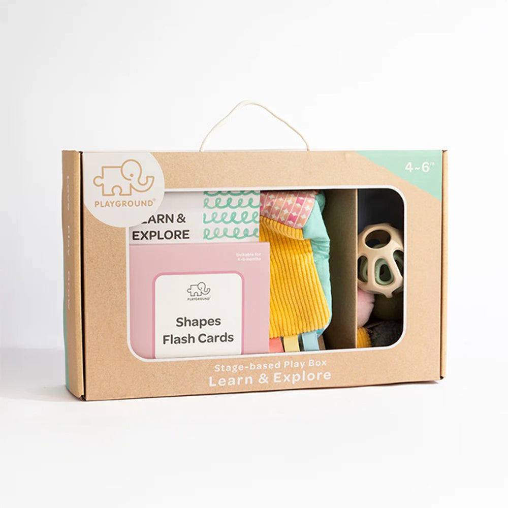 Playground Plus Learning Box Learn & Explore 4-6M