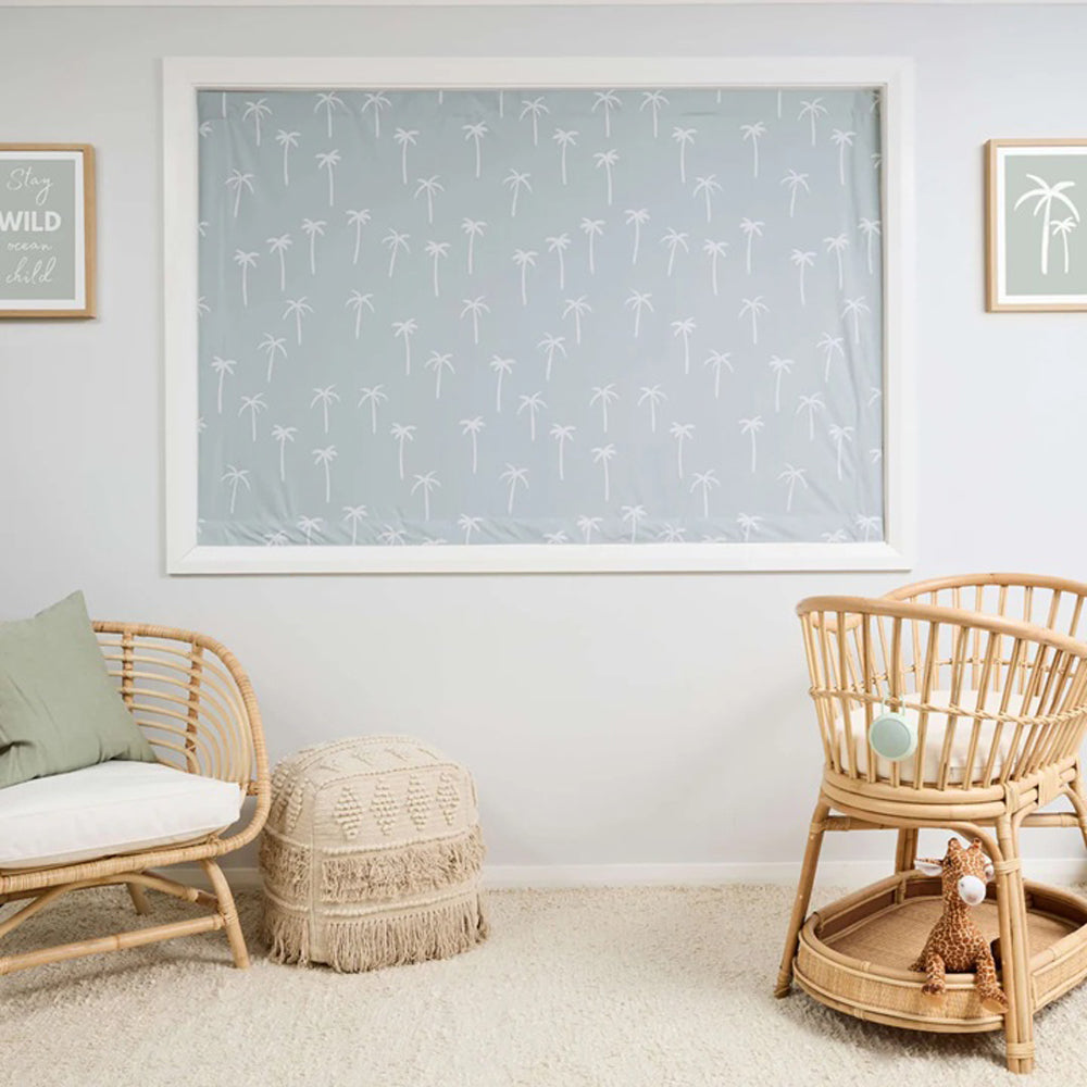 Porta Fox Portable Blackout Blind Boho Palms