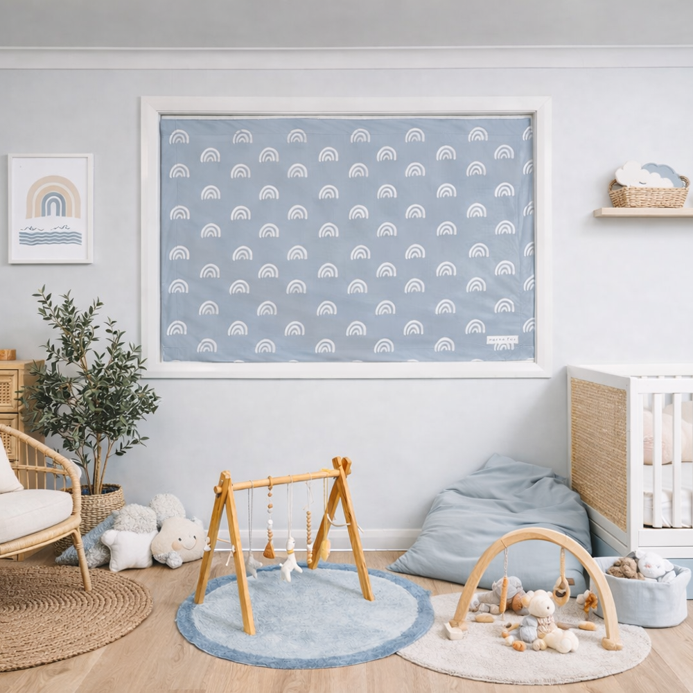 Porta Fox Cut-to-Size Blackout Blind Rainbow Dreams