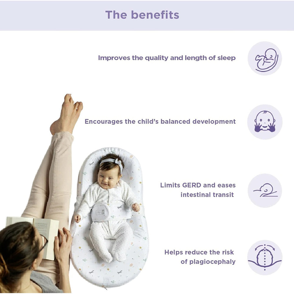 Red Castle Cocoonababy Nest Happy Fox