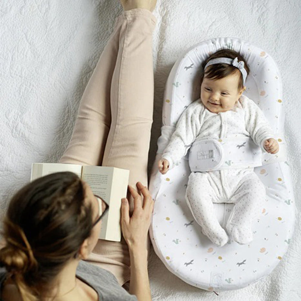 Red Castle Cocoonababy Nest Happy Fox