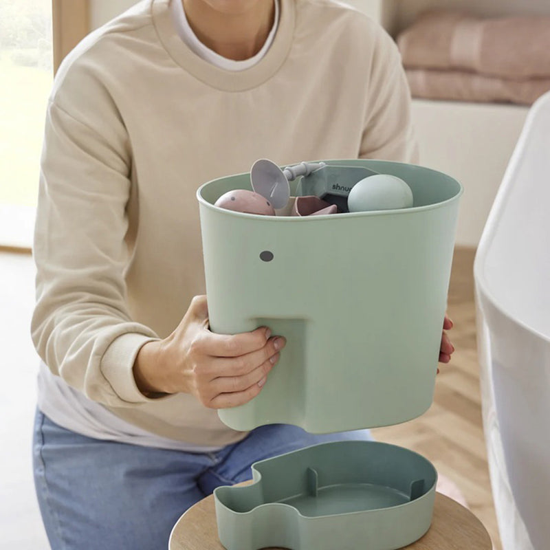 Shnuggle Ellie Storage Caddy Eucalyptus