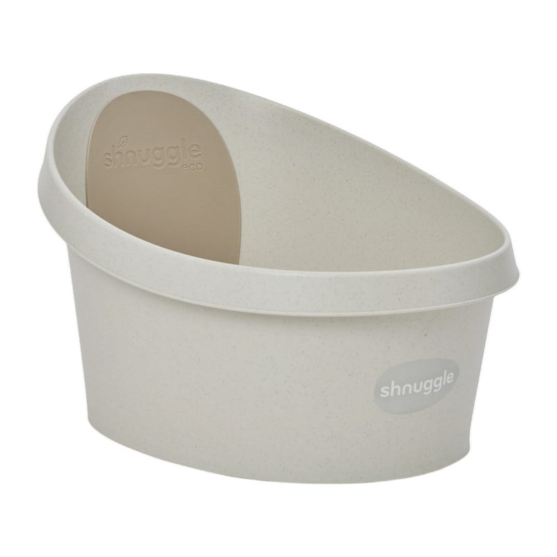 Shnuggle Toddler Baby Bath With Plug Eco Oatmeal
