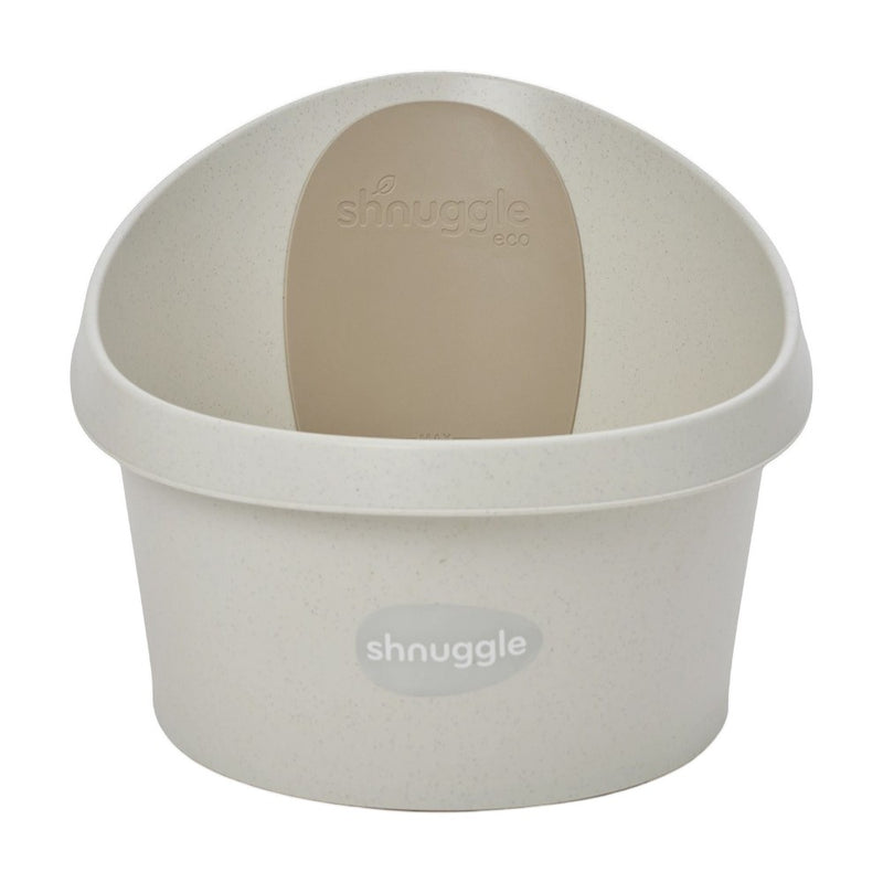 Shnuggle Toddler Baby Bath With Plug Eco Oatmeal