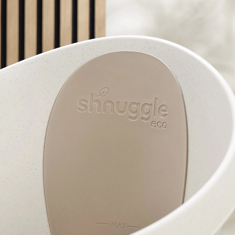 Shnuggle Toddler Baby Bath With Plug Eco Oatmeal