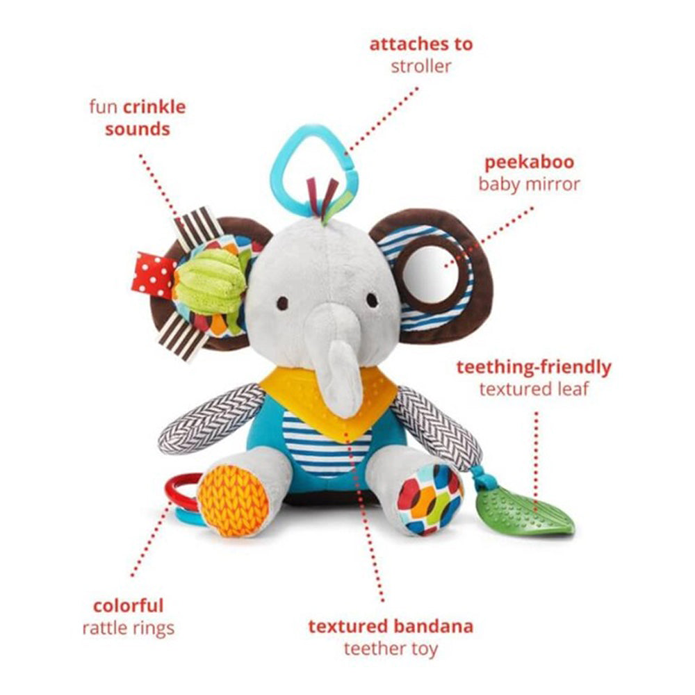 Skip Hop Bandana Buddies Activity Toy Elephant