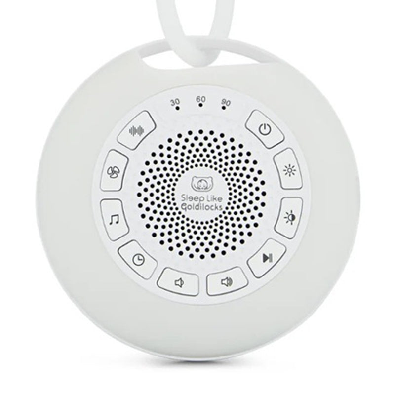Sleep Like Goldilocks Sound Sleeper Portable White Noise and Night Light
