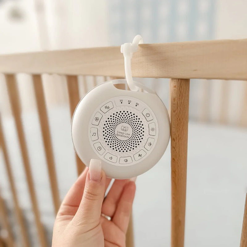 Sleep Like Goldilocks Sound Sleeper Portable White Noise and Night Light