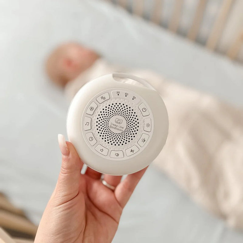 Sleep Like Goldilocks Sound Sleeper Portable White Noise and Night Light