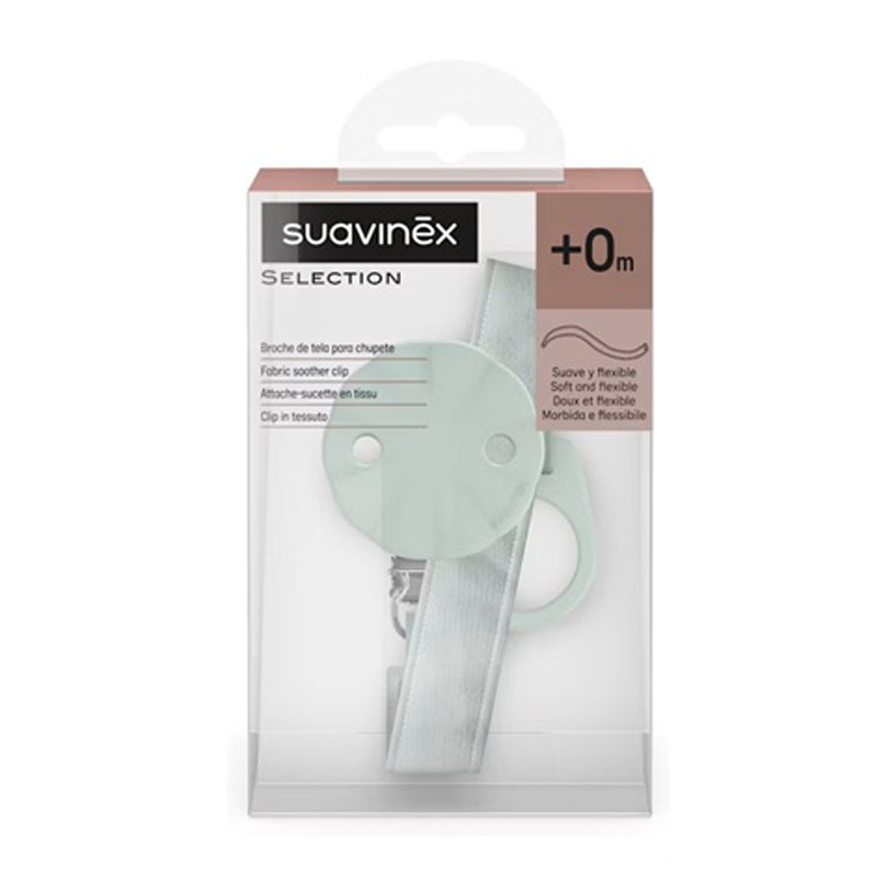 Suavinex Wonderland Soother Clip With Ribbon
