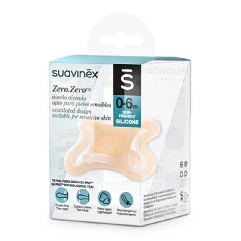 Suavinex Zero Zero Physiological Silicone Soother 0-6months