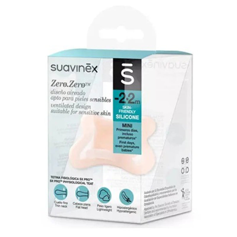 Suavinex Zero Zero Physiological Silicone Soother Premmie