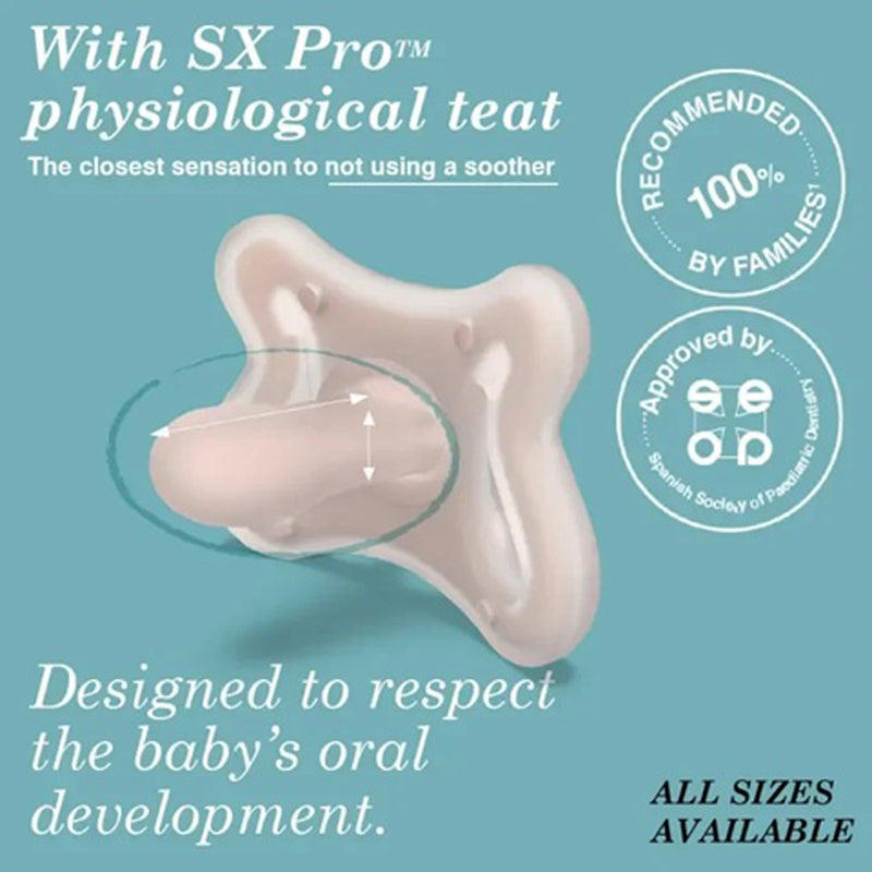 Suavinex Zero Zero Physiological Silicone Soother 0-6months