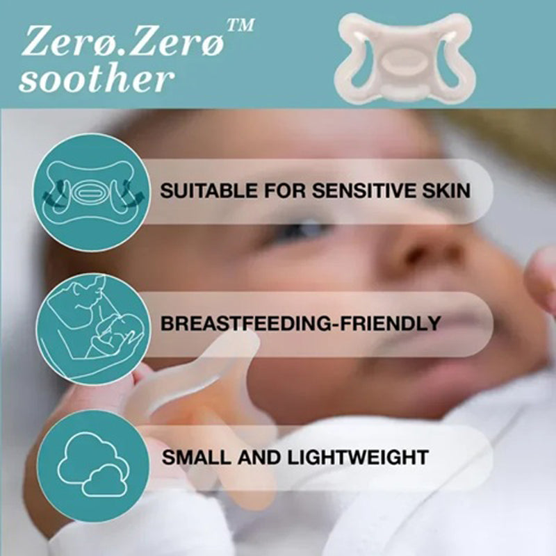 Suavinex Zero Zero Physiological Silicone Soother 0-6months