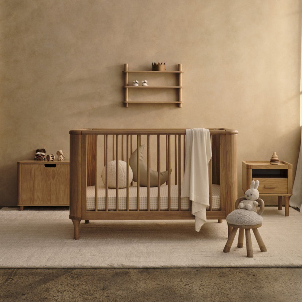 Seena Willow Cot + Duo Dreamer Mattress Bundle