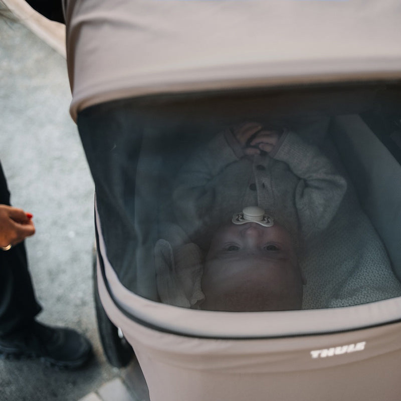 Thule Urban Glide 3 Stroller + Bassinet Tinted Taupe