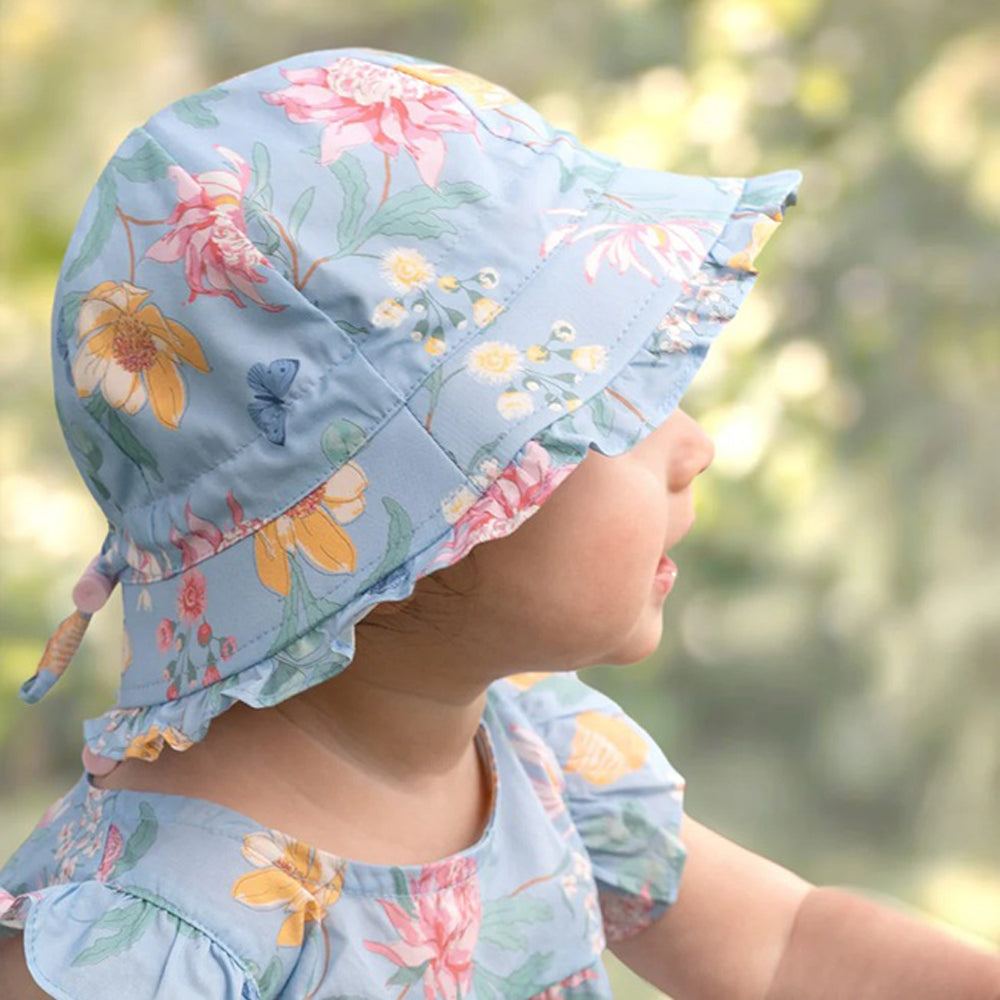 Toshi Bell Hat Matilda Waratah Sky