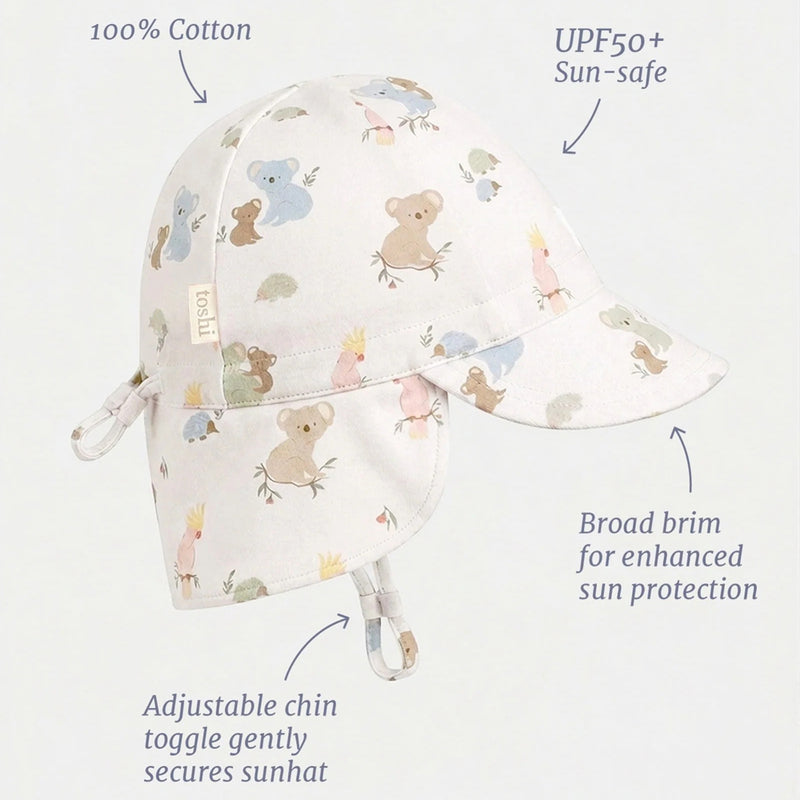 Toshi Flap Cap Baby Hat Arcadia