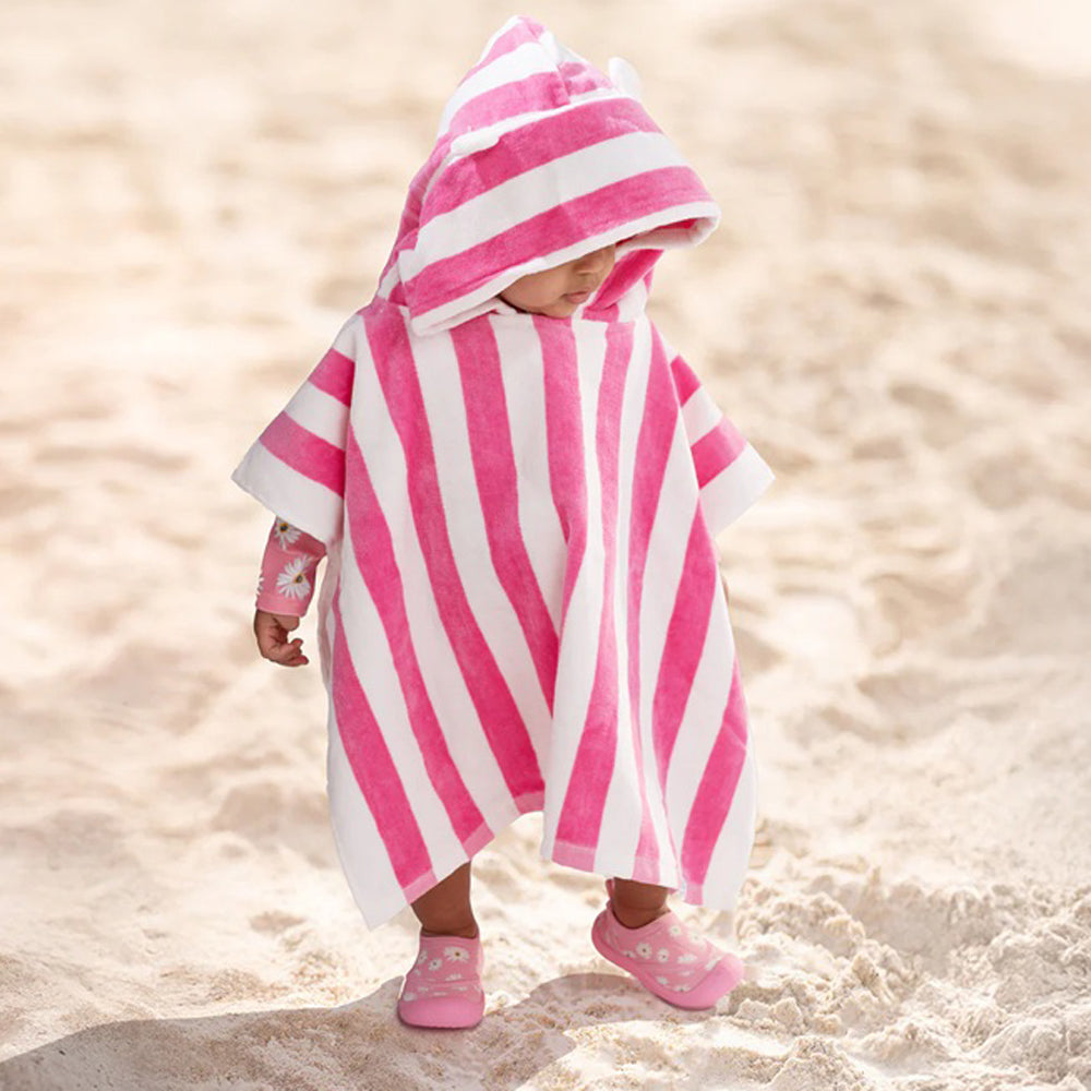 Toshi Hooded Towel Beachcomber Watermelon