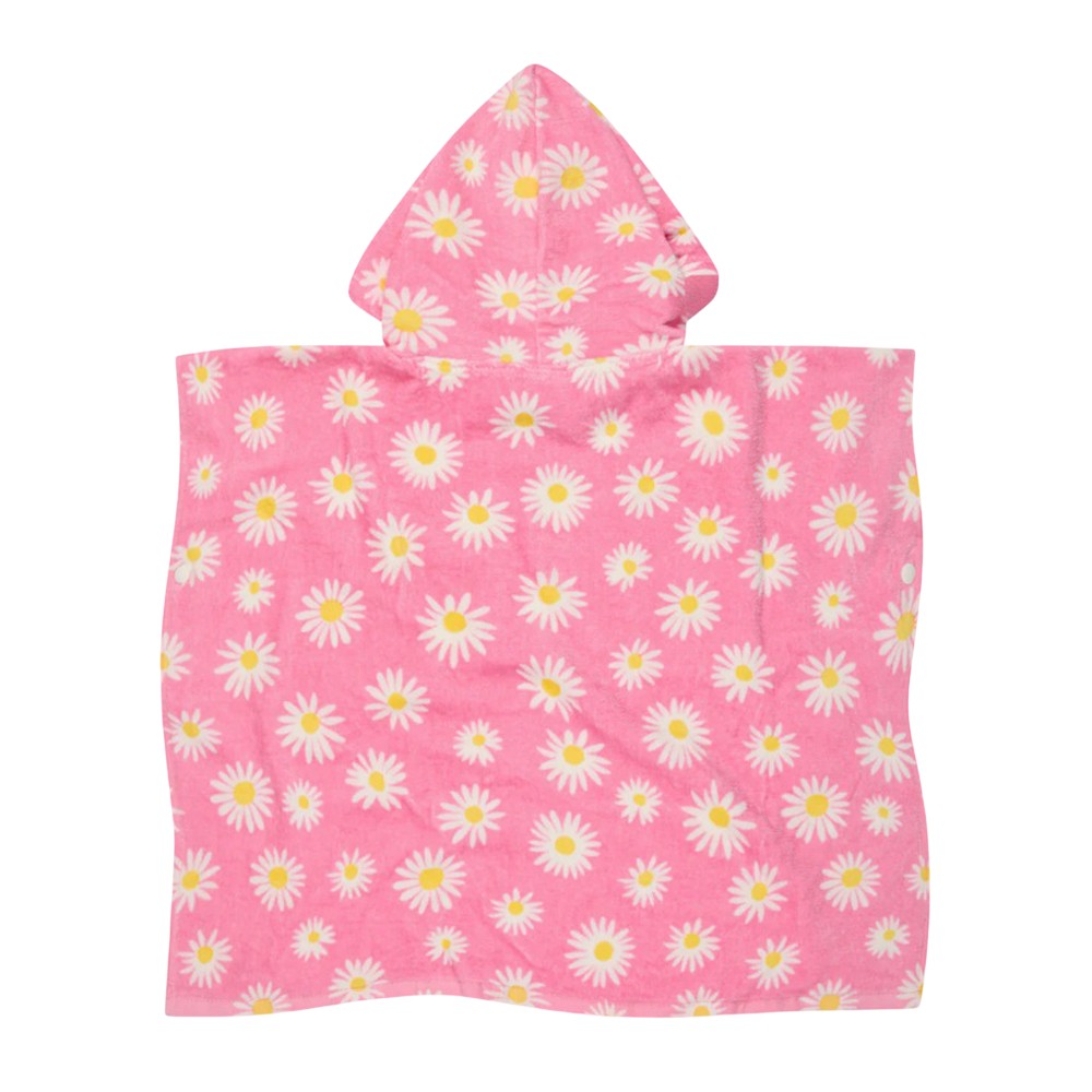 Toshi Hooded Towel Paradise Daisy Watermelon