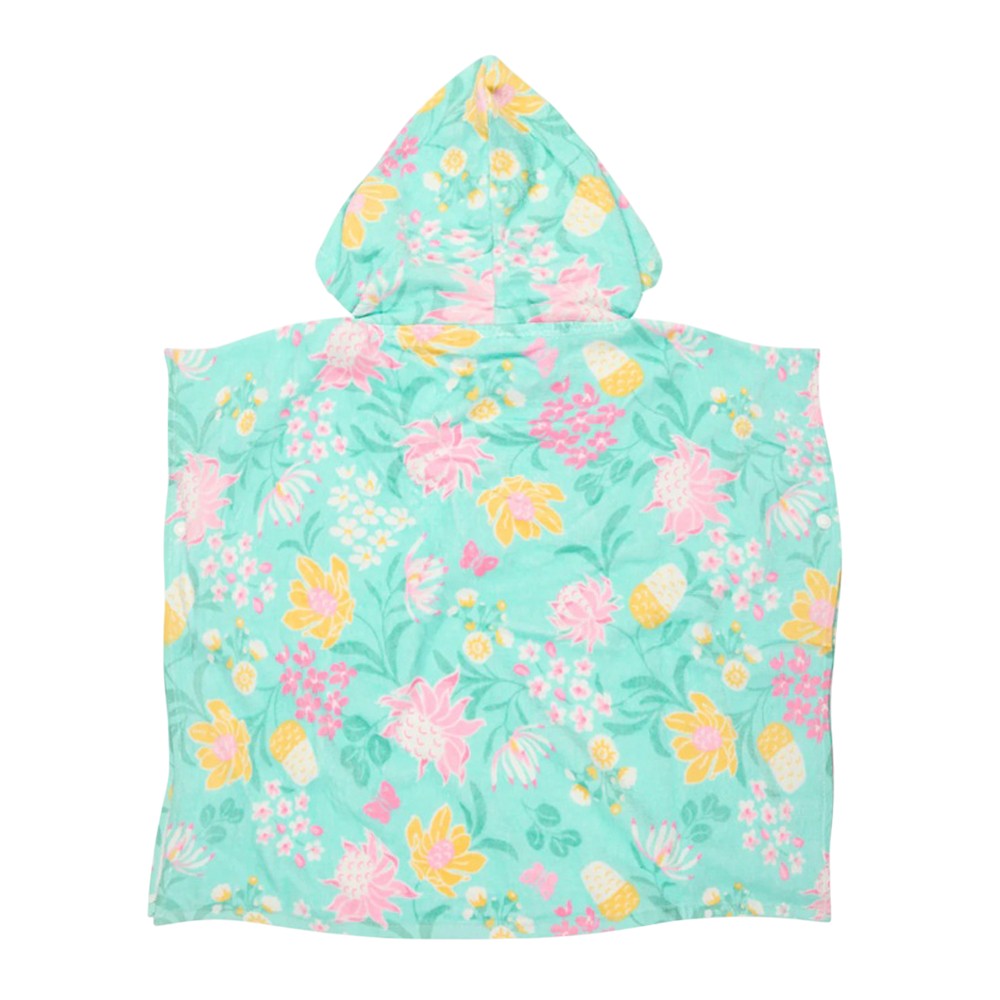 Toshi Hooded Towel Paradise Waratah Mint
