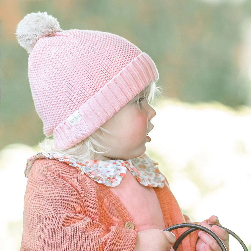 Toshi Organic Beanie Bobby Misty Rose