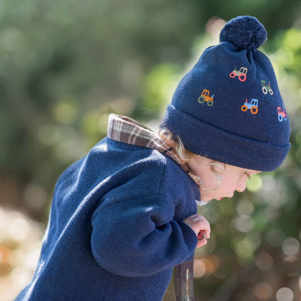 Toshi Organic Beanie Mystical Tiny Tractors