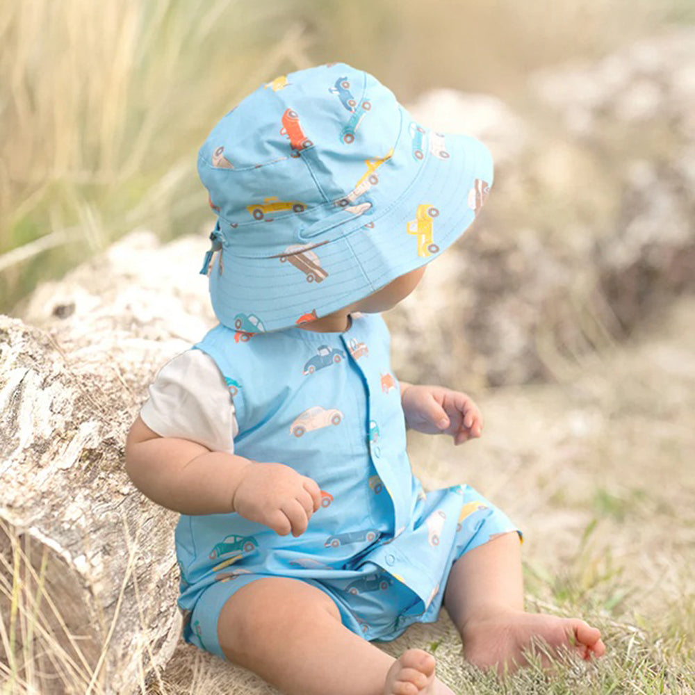 Toshi Sunhat Ryder Fast Lane Cyan