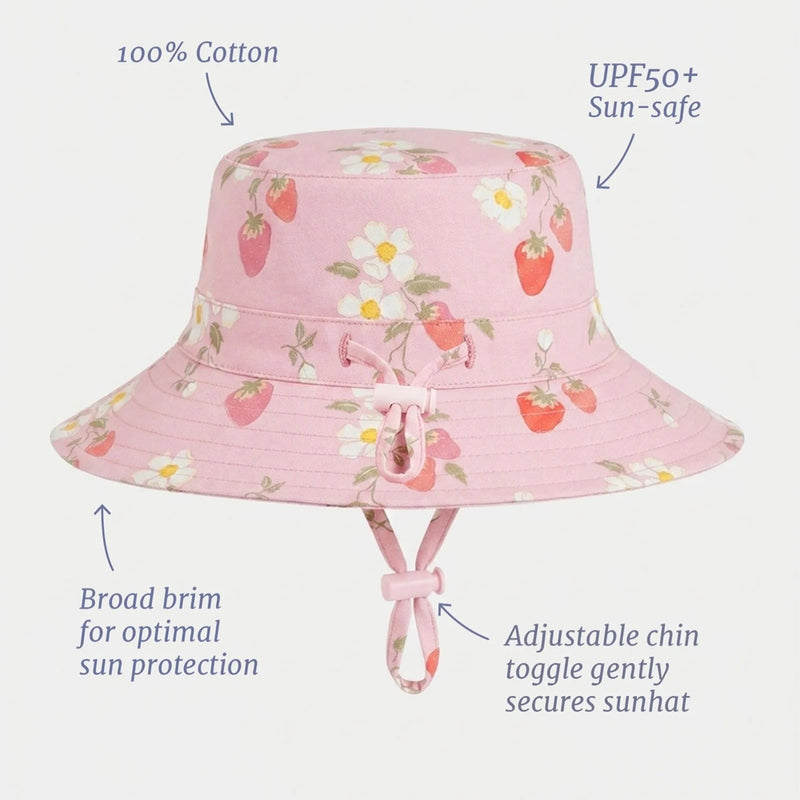 Toshi Sunhat Strawberry Fields