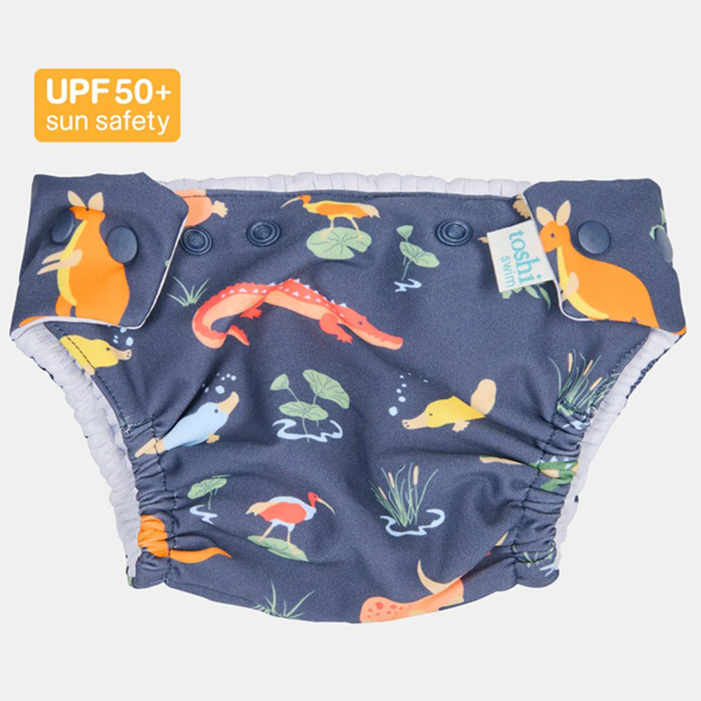 Toshi Swim Nappy Paradise Kakadu Moonlight