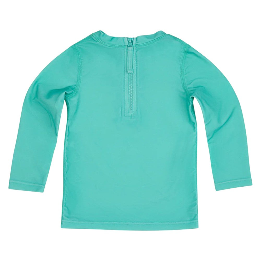 Toshi Swim Rashie L/S Splash Congo Seagrass