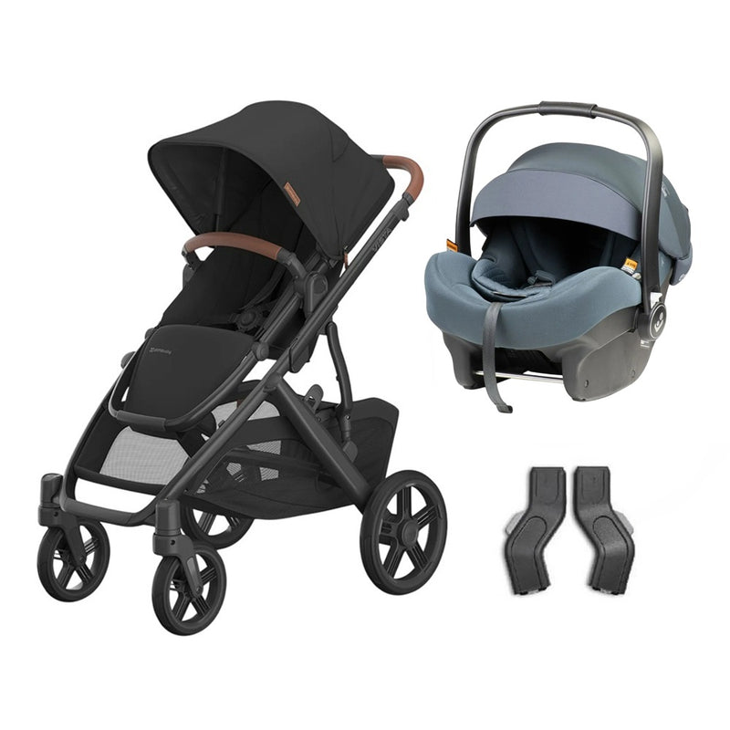 UPPAbaby Vista V3 Nori Pram + Maxi Cosi Mico 12LX PRO ISOFIX Capsule Bundle