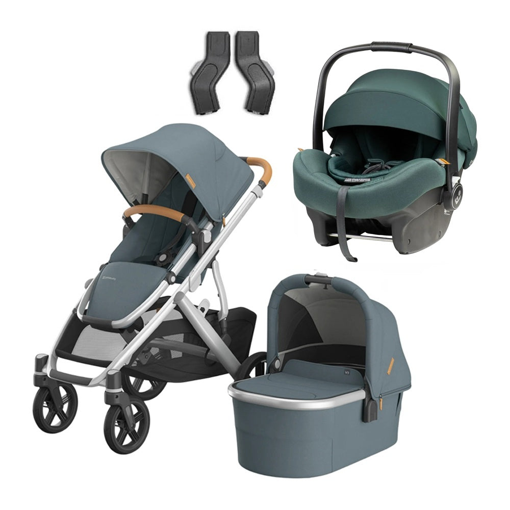 UPPAbaby Vista V3 Pram + Maxi Cosi Mico 12LX PRO Isofix Capsule Bundle