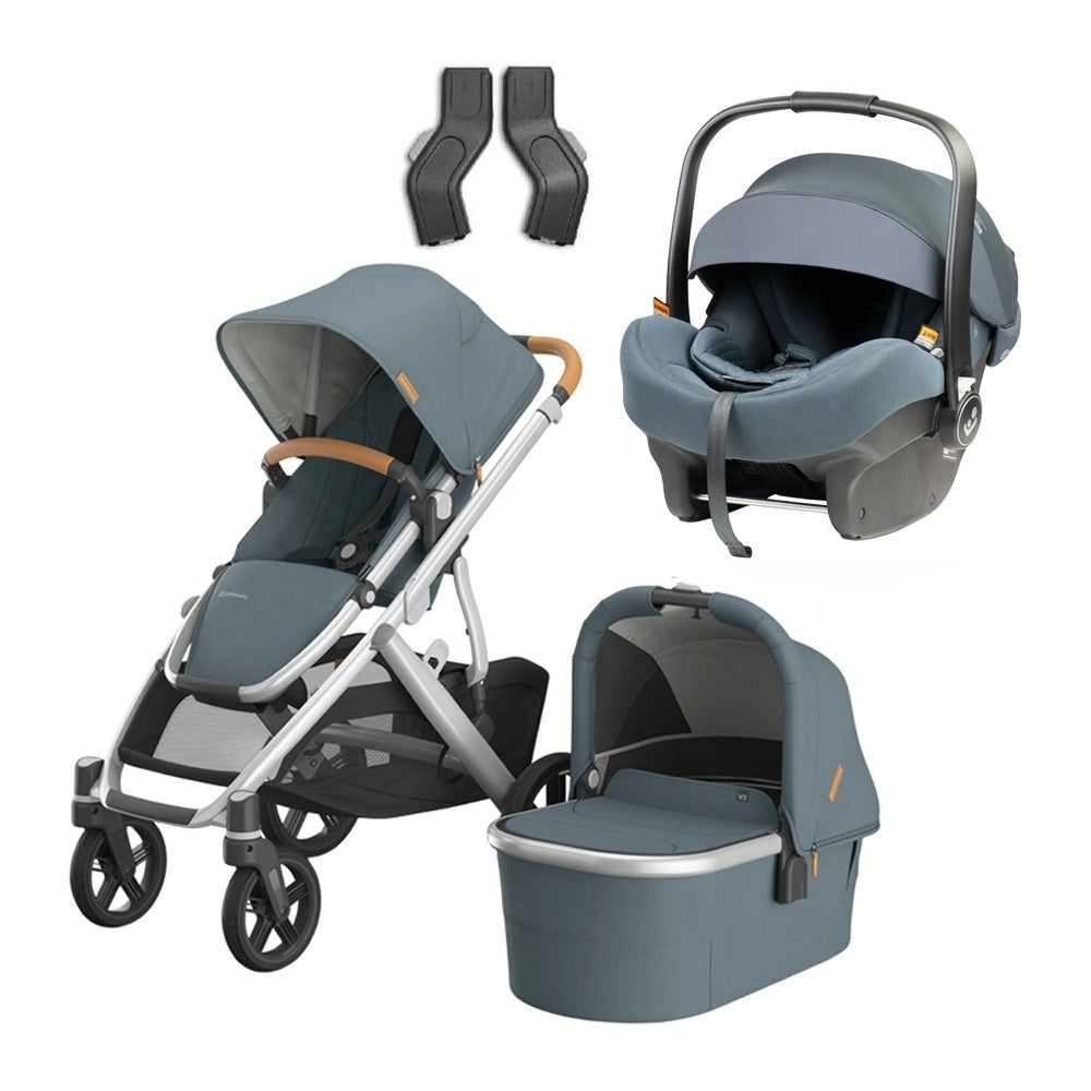 UPPAbaby Vista V3 Pram + Maxi Cosi Mico 12LX PRO Isofix Capsule Bundle