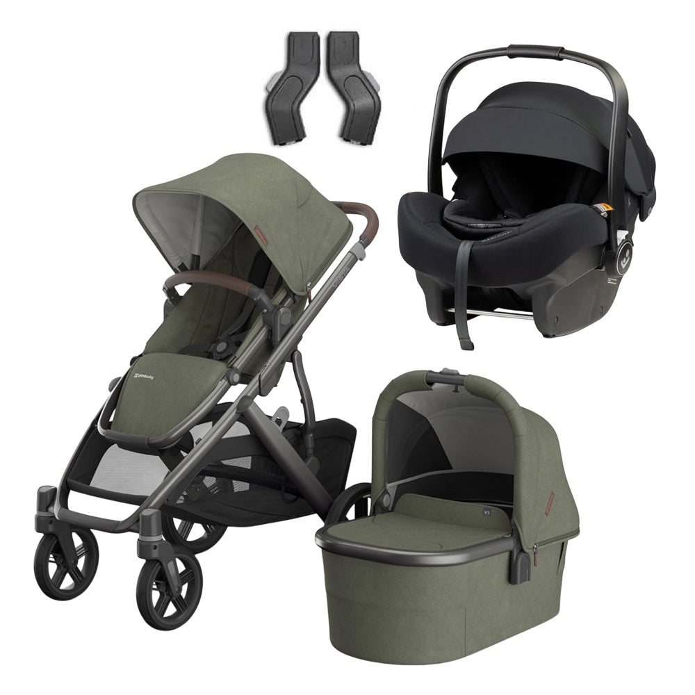 UPPAbaby Vista V3 Pram + Maxi Cosi Mico 12LX PRO Isofix Capsule Bundle