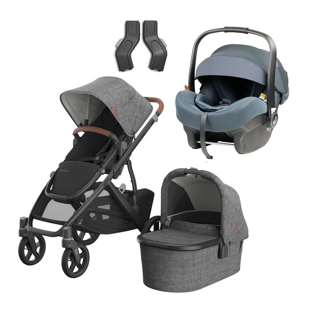 UPPAbaby Vista V3 Pram + Maxi Cosi Mico 12LX PRO Isofix Capsule Bundle