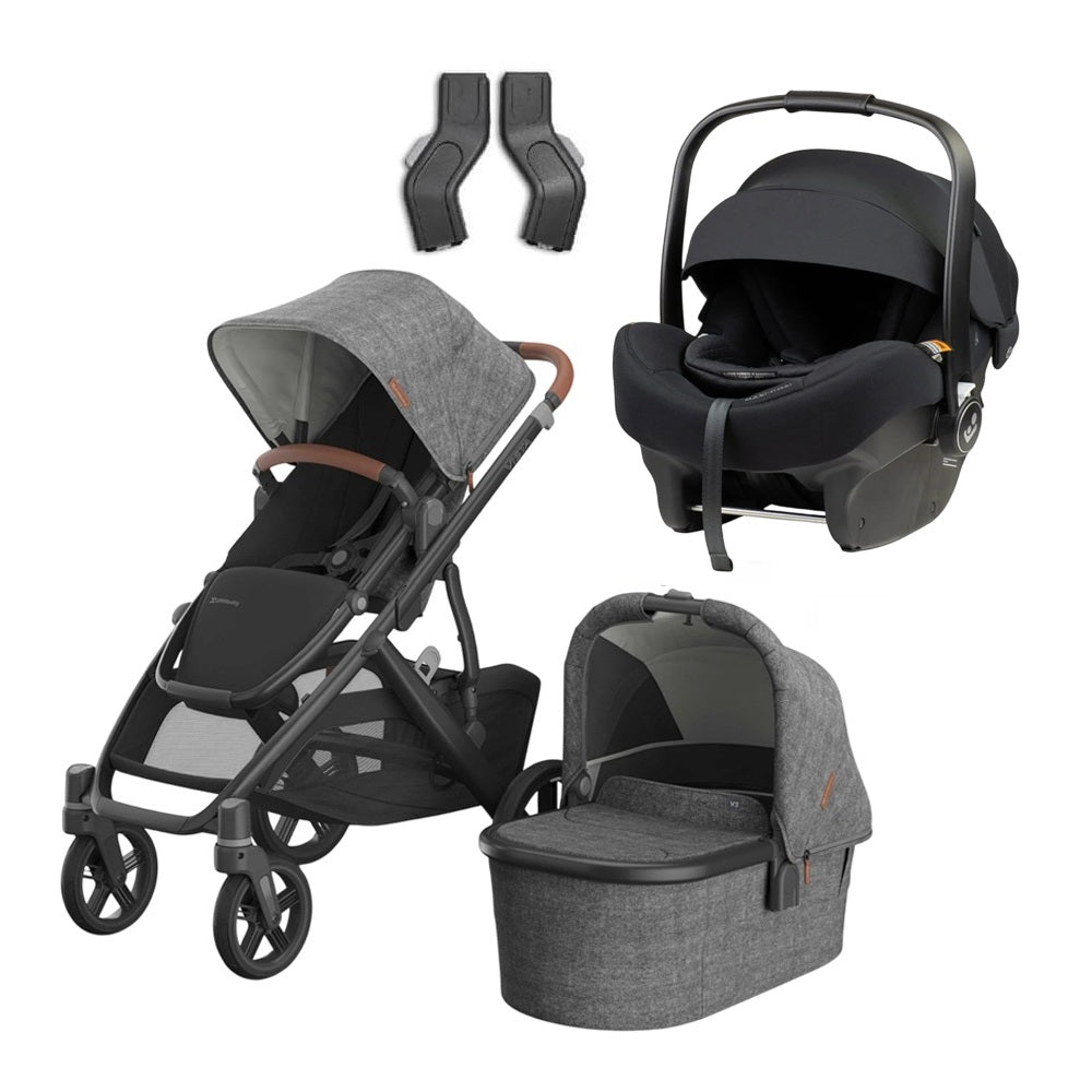 UPPAbaby Vista V3 Pram + Maxi Cosi Mico 12LX PRO Isofix Capsule Bundle