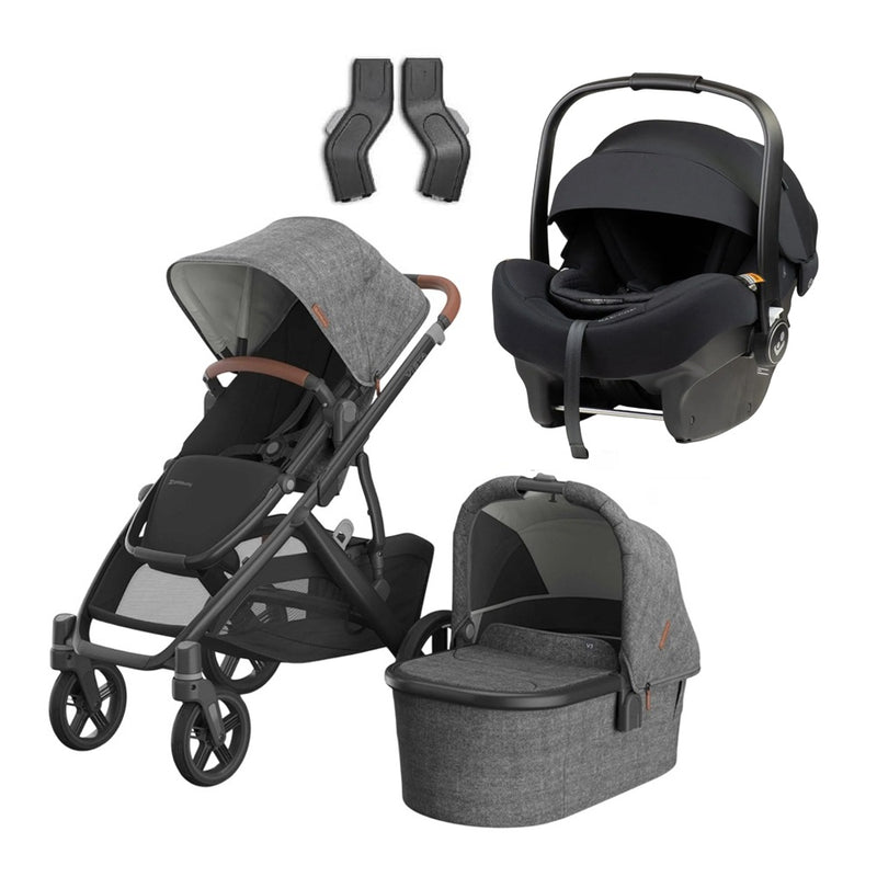 UPPAbaby Vista V3 Pram + Maxi Cosi Mico 12LX PRO Isofix Capsule Bundle