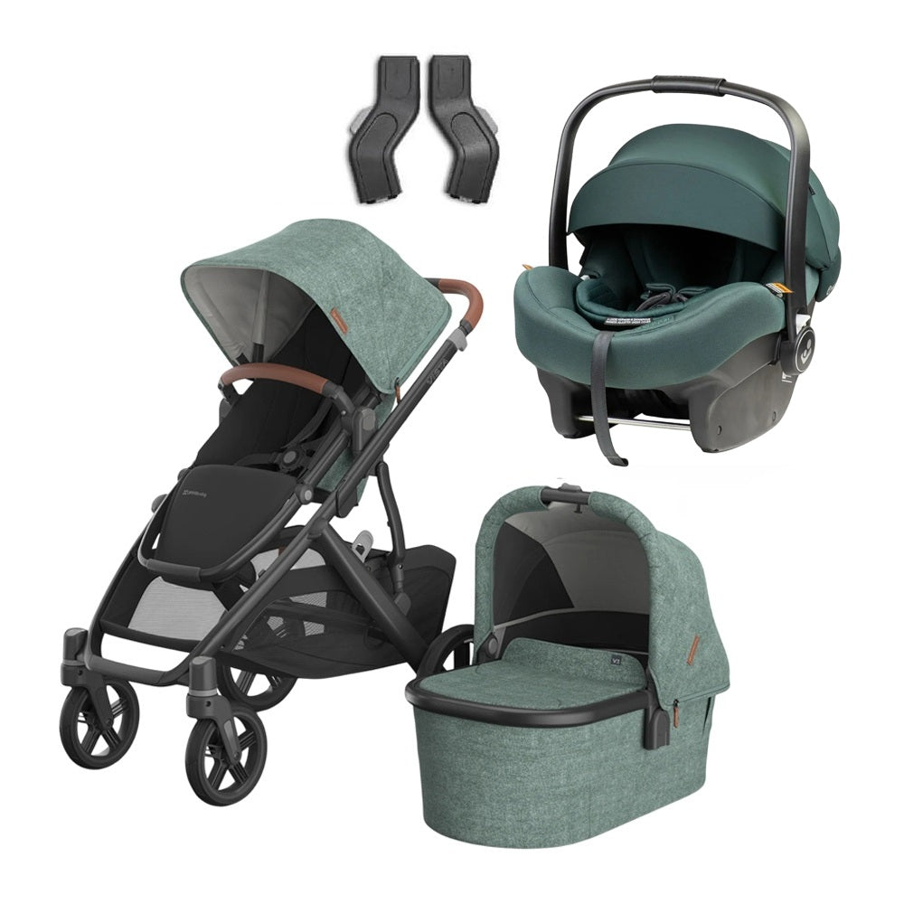 UPPAbaby Vista V3 Pram + Maxi Cosi Mico 12LX PRO Isofix Capsule Bundle