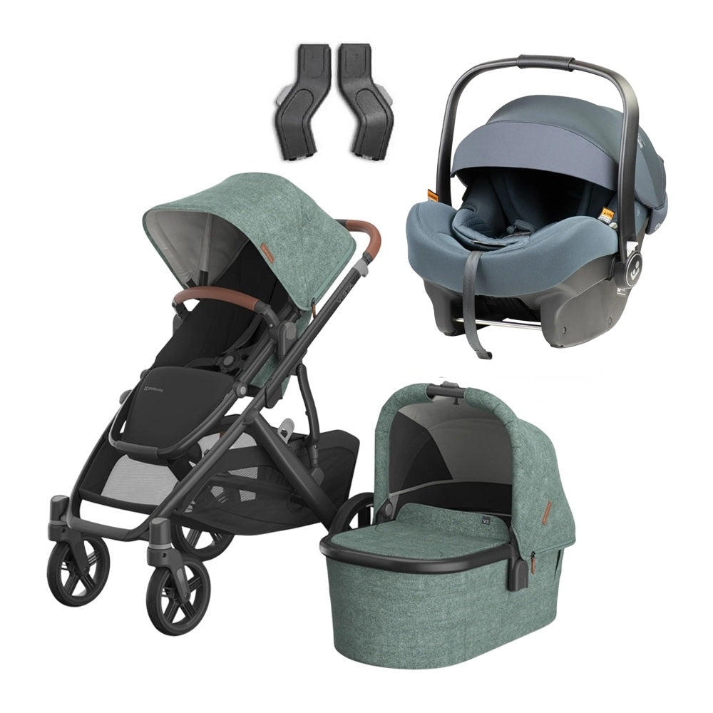 UPPAbaby Vista V3 Pram + Maxi Cosi Mico 12LX PRO Isofix Capsule Bundle