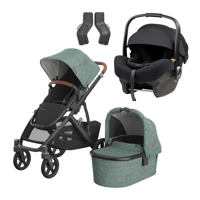 UPPAbaby Vista V3 Pram + Maxi Cosi Mico 12LX PRO Isofix Capsule Bundle