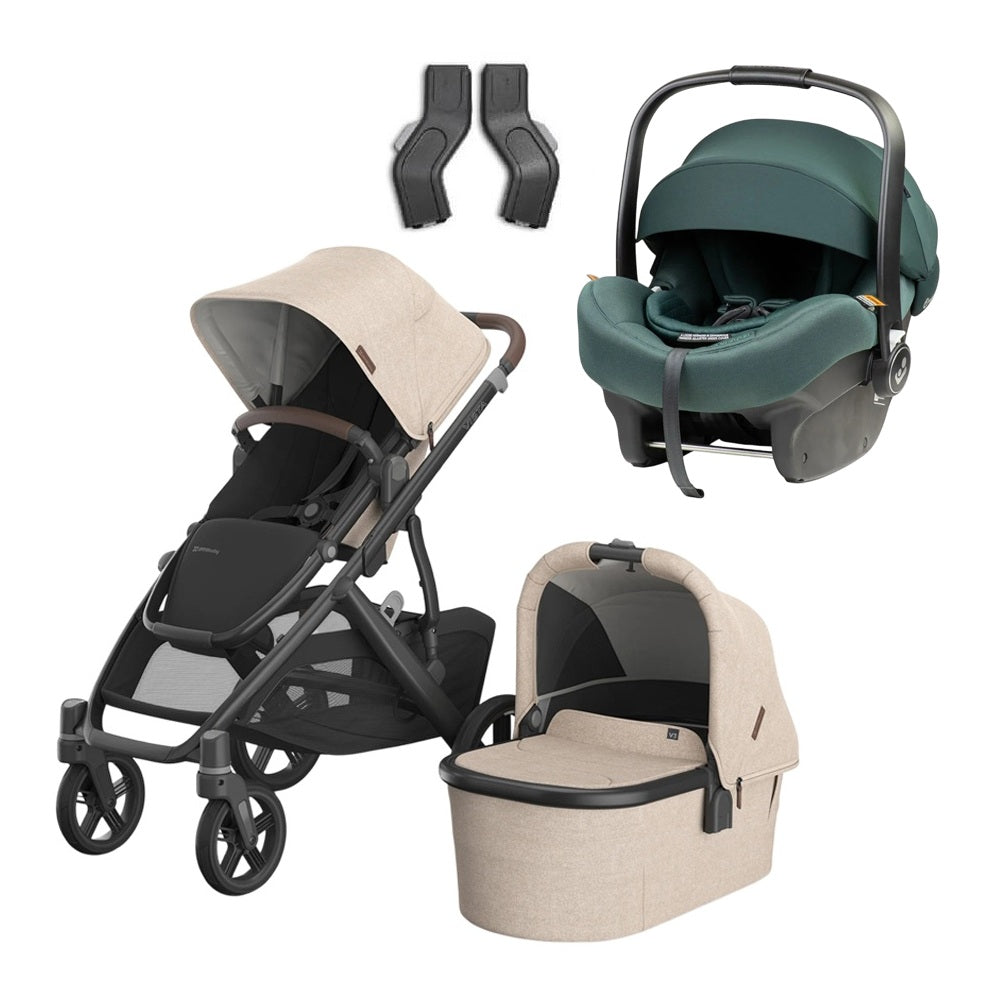 UPPAbaby Vista V3 Pram + Maxi Cosi Mico 12LX PRO Isofix Capsule Bundle