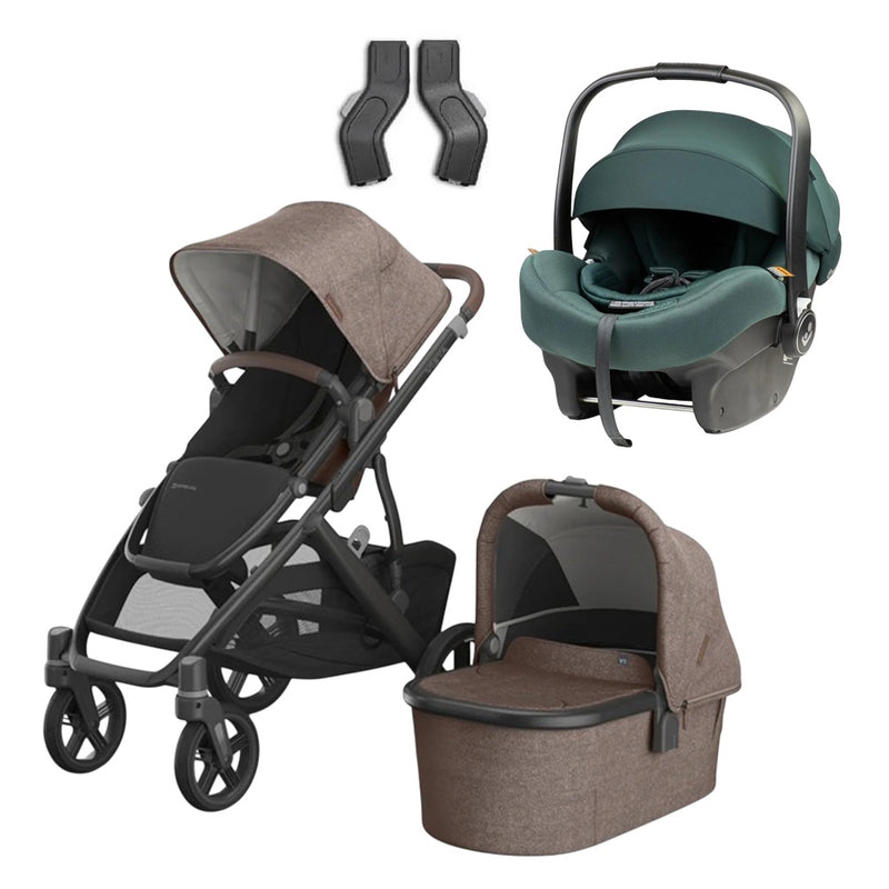 UPPAbaby Vista V3 Pram + Maxi Cosi Mico 12LX PRO Isofix Capsule Bundle