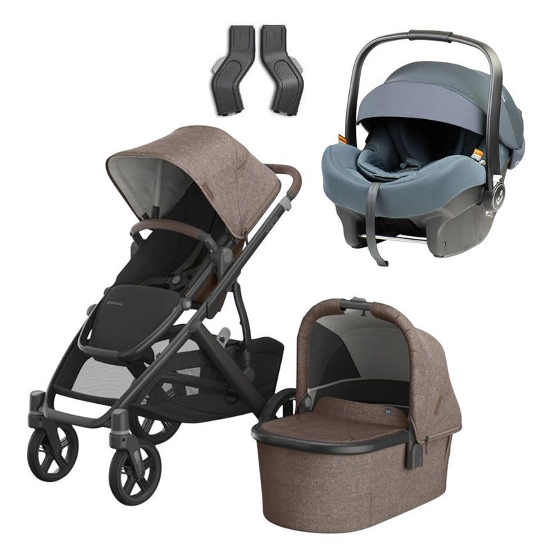 UPPAbaby Vista V3 Pram + Maxi Cosi Mico 12LX PRO Isofix Capsule Bundle
