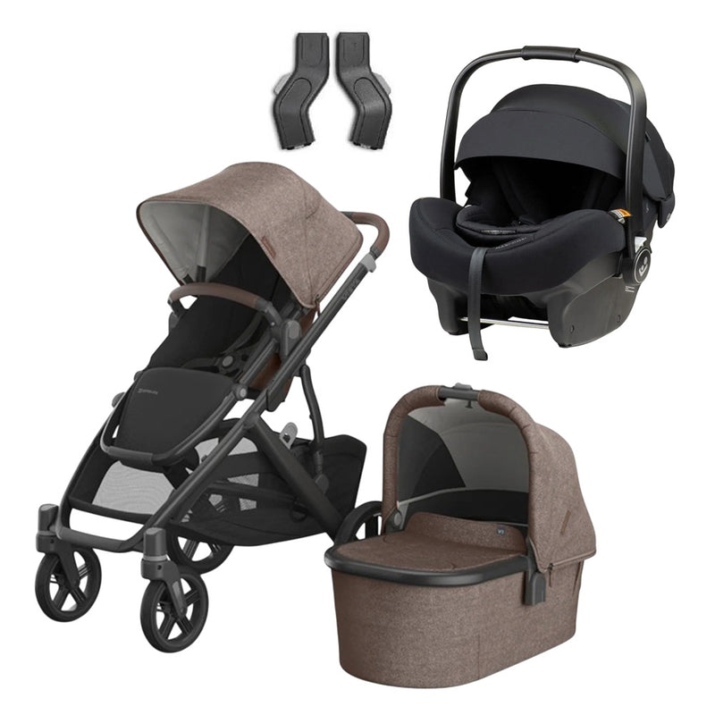 UPPAbaby Vista V3 Pram + Maxi Cosi Mico 12LX PRO Isofix Capsule Bundle