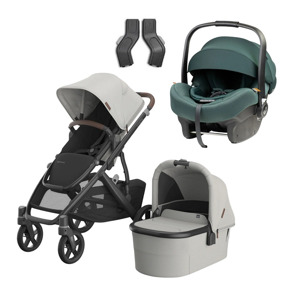 UPPAbaby Vista V3 Pram + Maxi Cosi Mico 12LX PRO Isofix Capsule Bundle