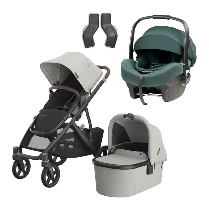 UPPAbaby Vista V3 Pram + Maxi Cosi Mico 12LX PRO Isofix Capsule Bundle